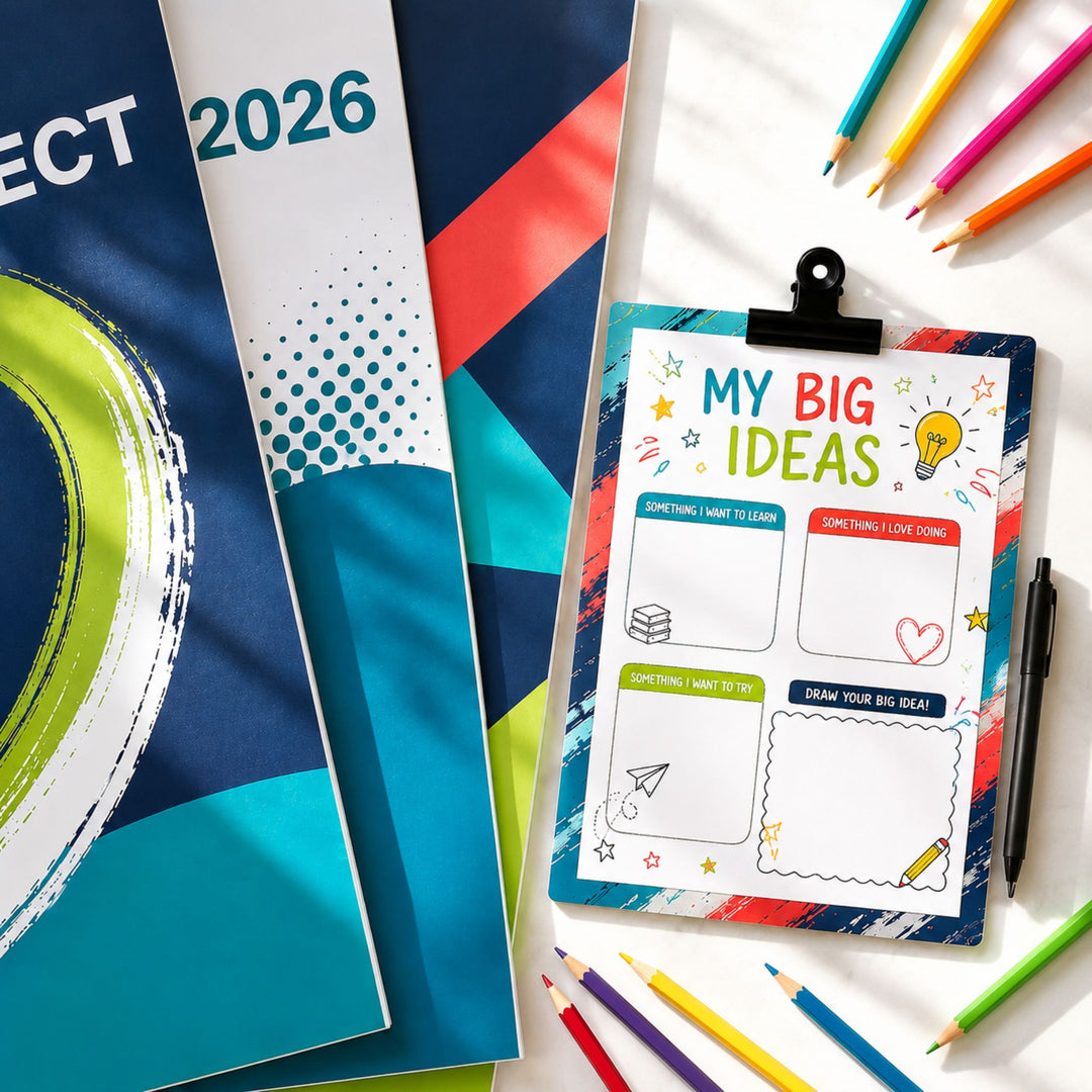 WORKSHOP | My Big Ideas Clipboard | Corporate Family Day