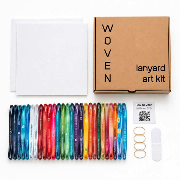 CORPORATE TEAM BUILDING | WOVEN Lanyard Art | Employees