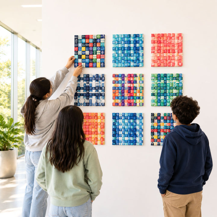 CSR ACTIVITY | WOVEN Lanyard Art | Employee + Youth