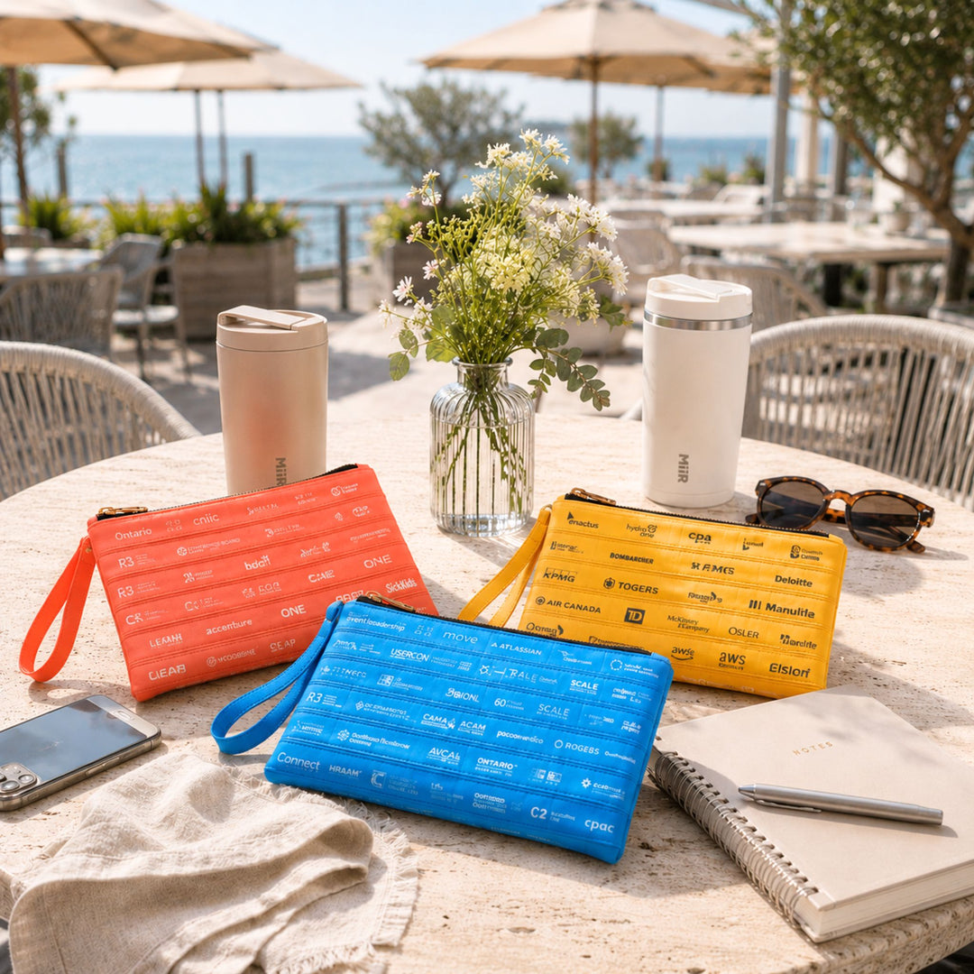 PRODUCT | Upcycled Lanyard Zipper Pouches