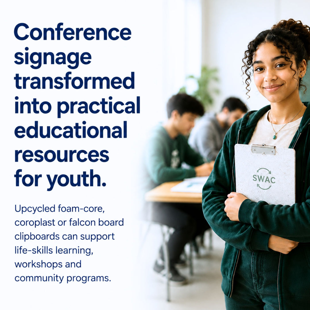 CSR CORPORATE ACTIVATIONS | Upcycled Clipboards for Youth