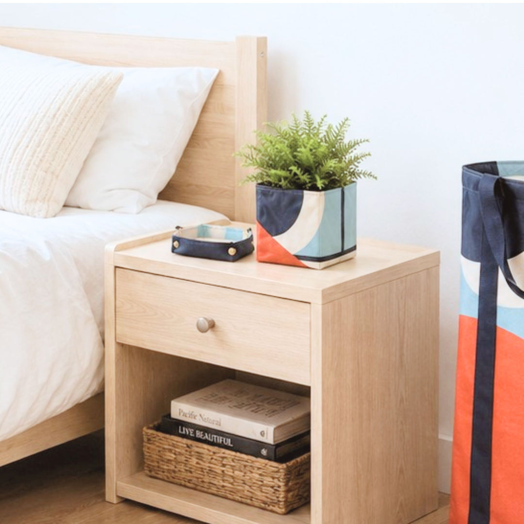 CSR PRODUCT | Upcycled Vinyl Banners | Youth | Storage Boxes