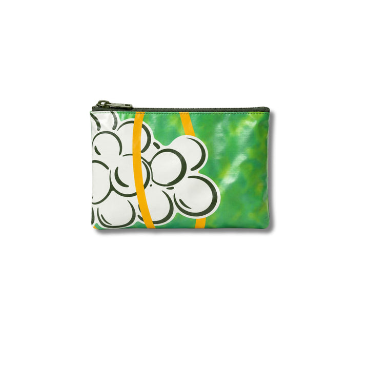 PRODUCT | Upcycled Vinyl Banner Zipper Pouch